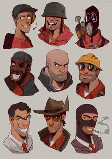 merc portraits